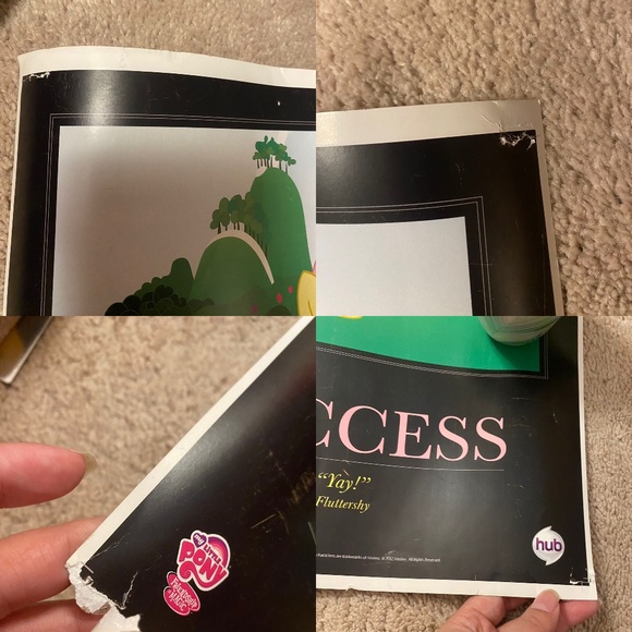 My Little Pony: San Diego Comic Con 2011 Motivational Posters Set of 8 VERY RARE - Picture 8 of 13